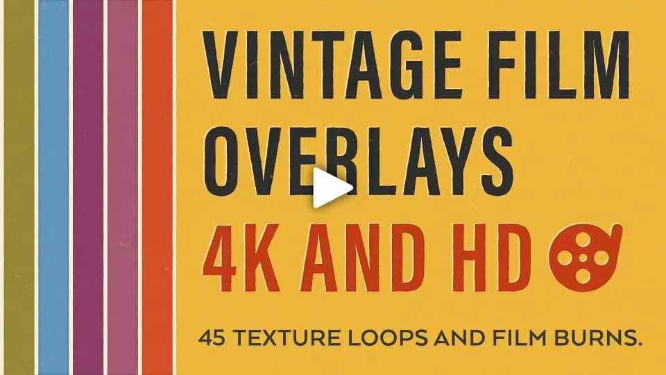 Smashwork Vintage Film Overlays 4K & HD