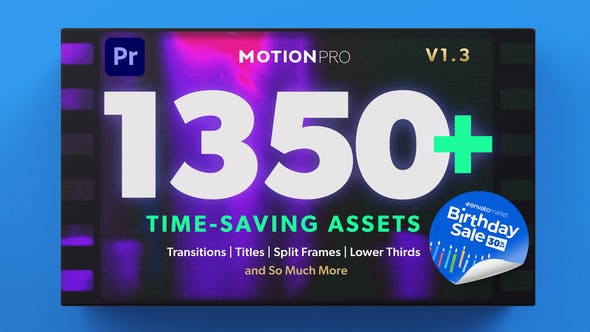 Videohive 26504964 Motion Pro | All-In-One Premiere Kit