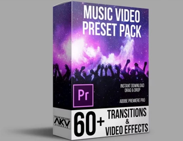 AKV Studios Music Video Presets & Transitions | GFXVault