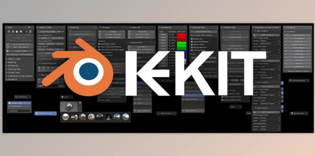 Blender - kekit v3.24