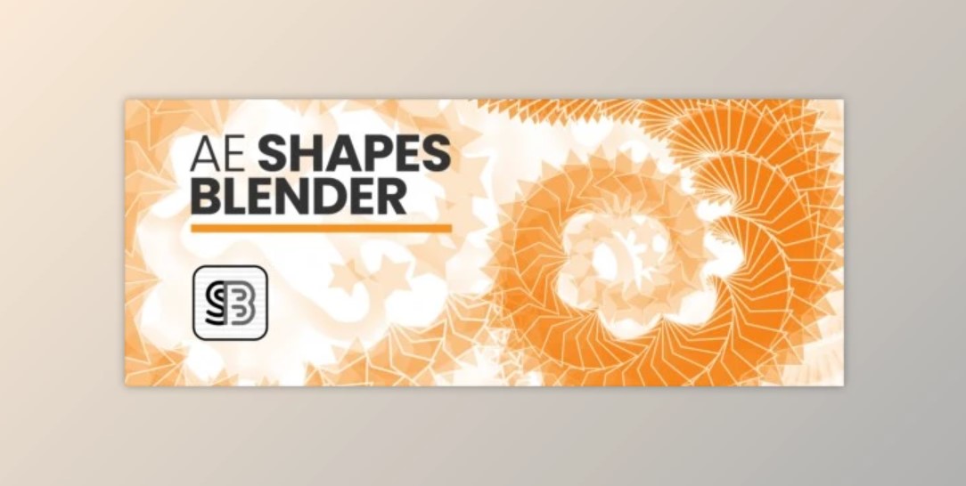 AEScripts AE Shapes Blender v1.0.2 for After Effects | Shape Blending Tool | GFXVault