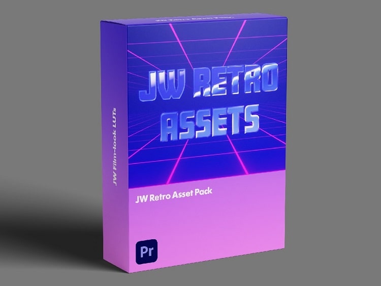 Jamie Windsor – JW Retro Assets Pack for Premiere Pro MOGRT