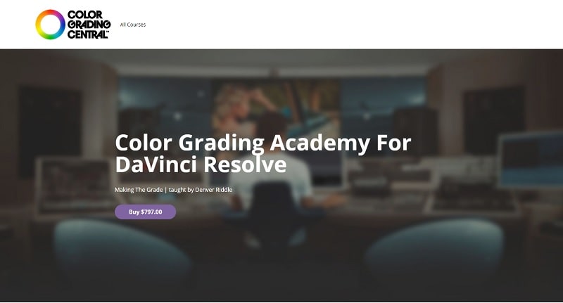 Color Grading Central – Color Grading Academy For DaVinci Resolve