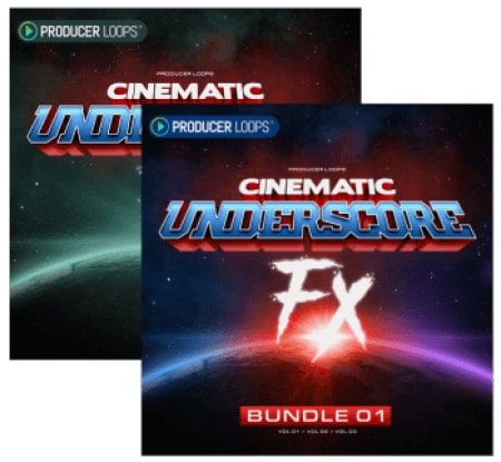 Producer Loops Cinematic Underscore FX Volume 1-4