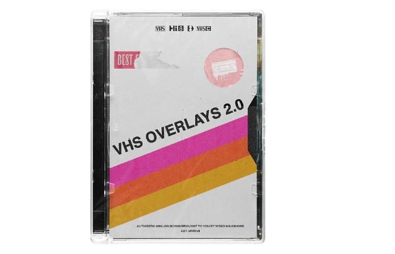 Video Milkshake VHS Glitches Overlay Pack 2.0