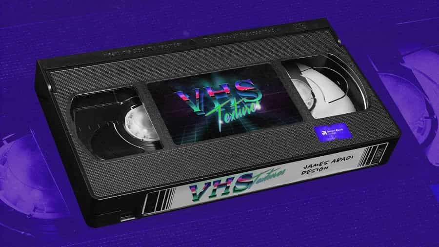 James Abadi Design VHS Textures