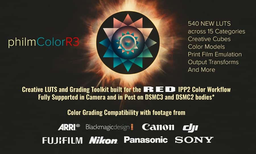 PHFX PhilmColor R3 - Pro RED LUTs | GFXVault