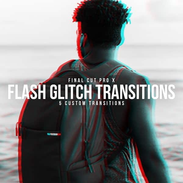 YCImaging Glitch Flash Transitions Pack (FCPX) | GFXVault