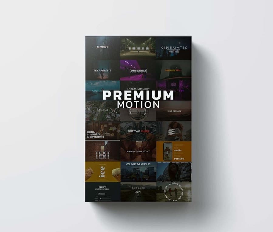 640Studio Premium Motion Texts for Adobe Premiere Pro