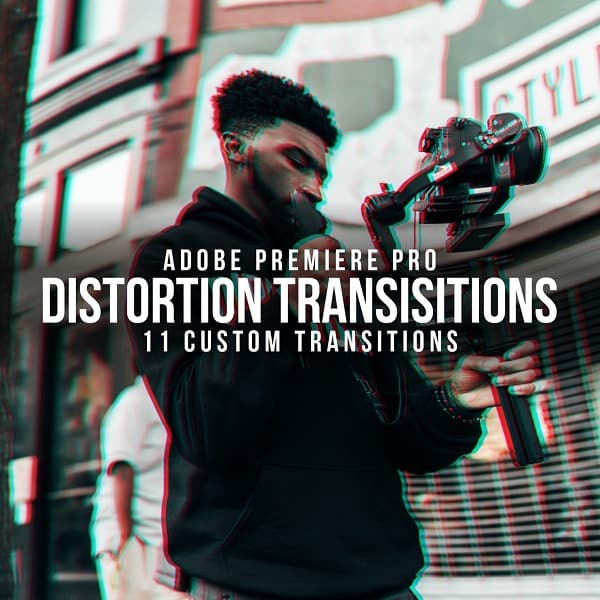 YCImaging Distortion Transitions Pack | ADOBE PREMIERE PRO 2019