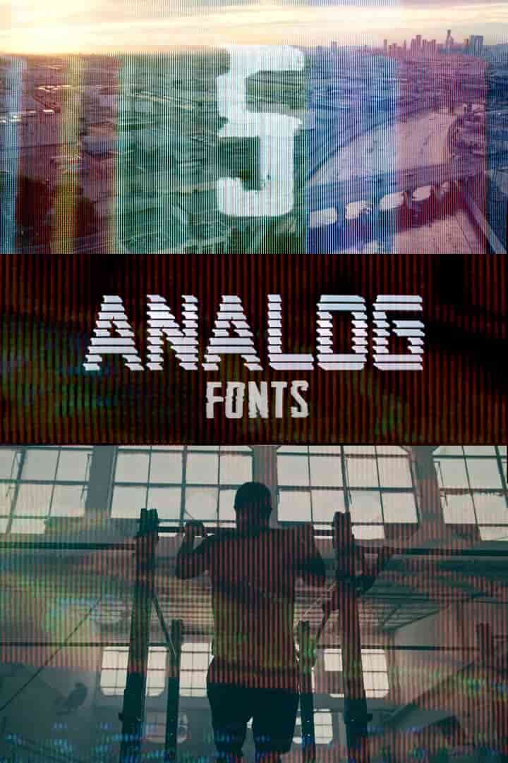 Master Filmmaker – Authentic Analog Fonts for Video Editing