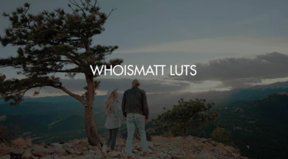 WhoisMatt LUTs (cube) for Color Grading