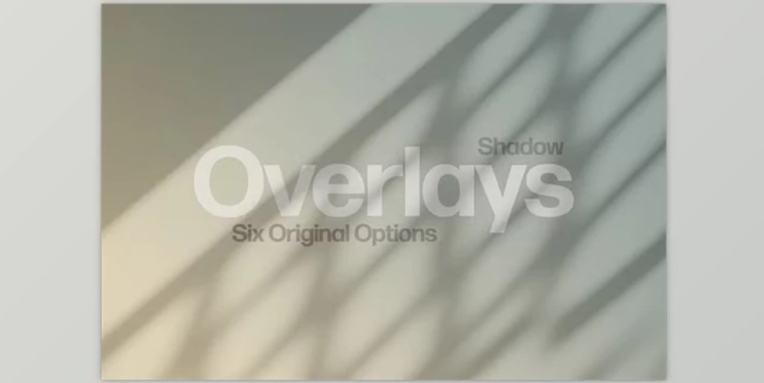 Sunlight Shadow Overlays Mockups