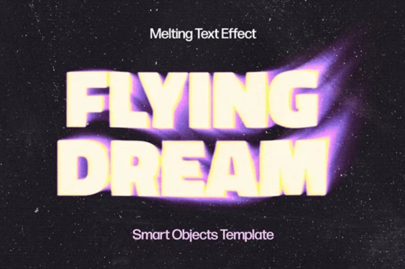 Blurry Flowing Text Effect – Create Dynamic Text in Photoshop