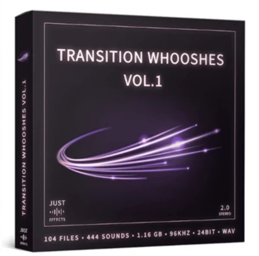 Just Sound Effects Transition Whooshes Vol 1