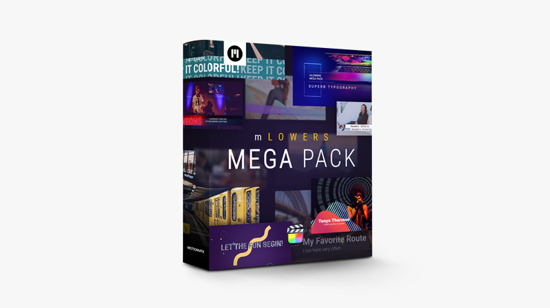 MotionVFX – mLowers Mega Pack