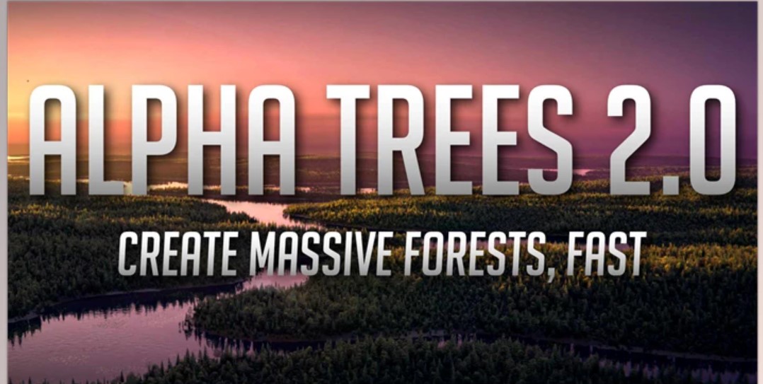 Blender Market - Alpha Trees - Render Massive Forests, Fast v2.3.3