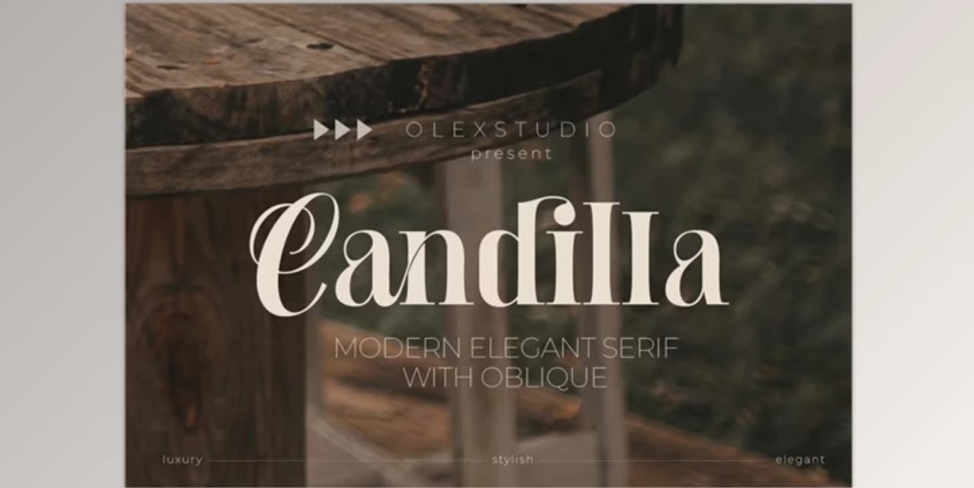 Candilla - Modern Serif