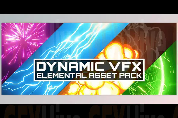 Blender Dynamic Vfx - Elemental Asset Pack