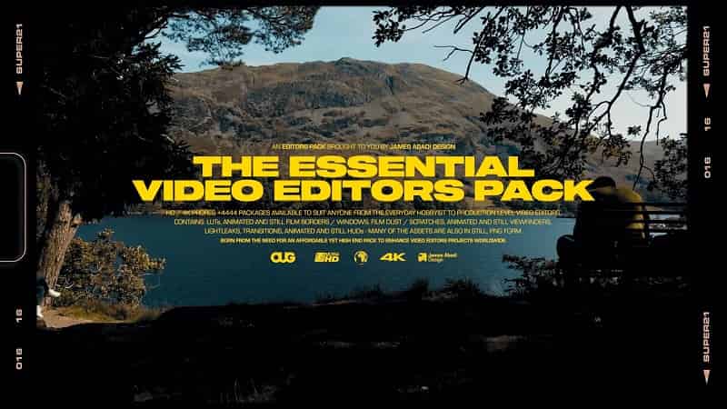 James Abadi – The Essential Video Editors Pack HD