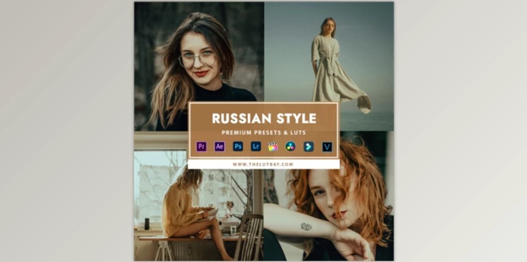 Thelutbay – RUSSIAN STYLE | Cinematic LUTs Pack for Photo & Video