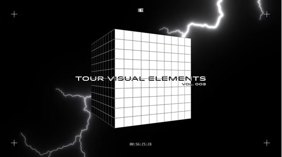 Ezra Cohen Tour Visual Elements VOL 3 – Pro 4K Elements