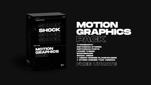 Shock Motion Graphics Pack – Create Pro Ads with After Effects Template