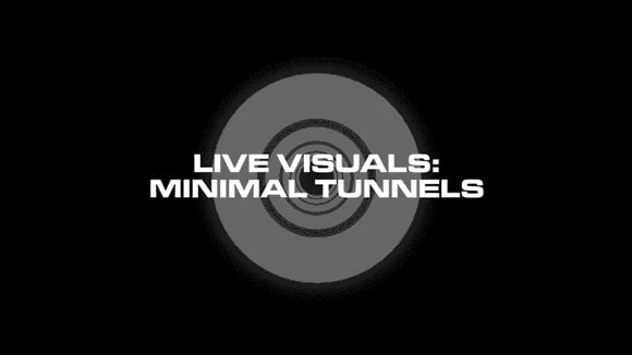 Steven McFarlane – Live Visuals: Minimal Tunnels